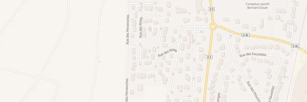 Plan du 34 Rue des Roses à Blancs-Coteaux