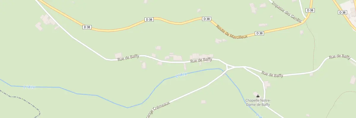 Plan du 600 Rue de Baffy à Saint-Germain-Laval