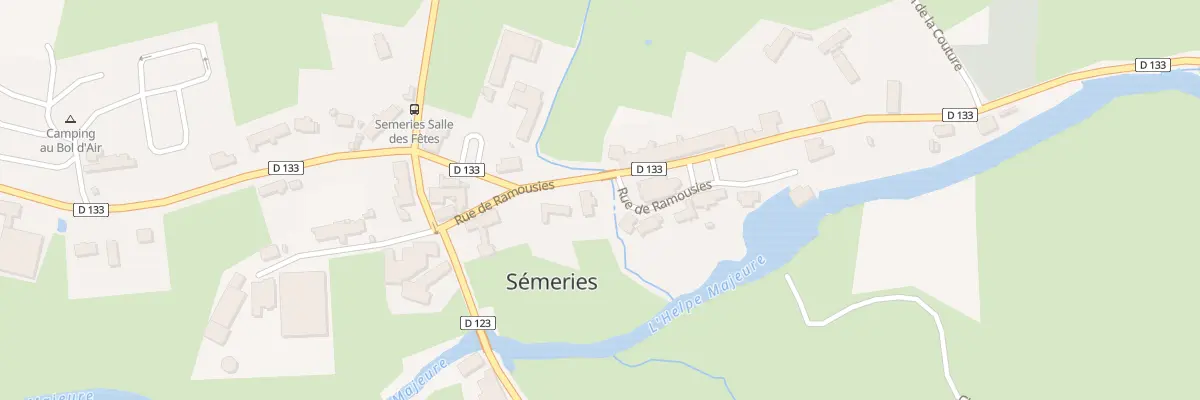 Plan du 10 Rue de Ramousies à Sémeries