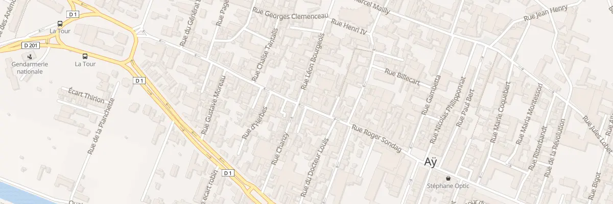 Plan du 28 Rue Roger Sondag à Aÿ-Champagne