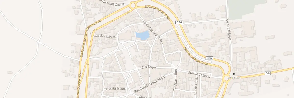Plan du 25 Rue Gambetta à Blancs-Coteaux