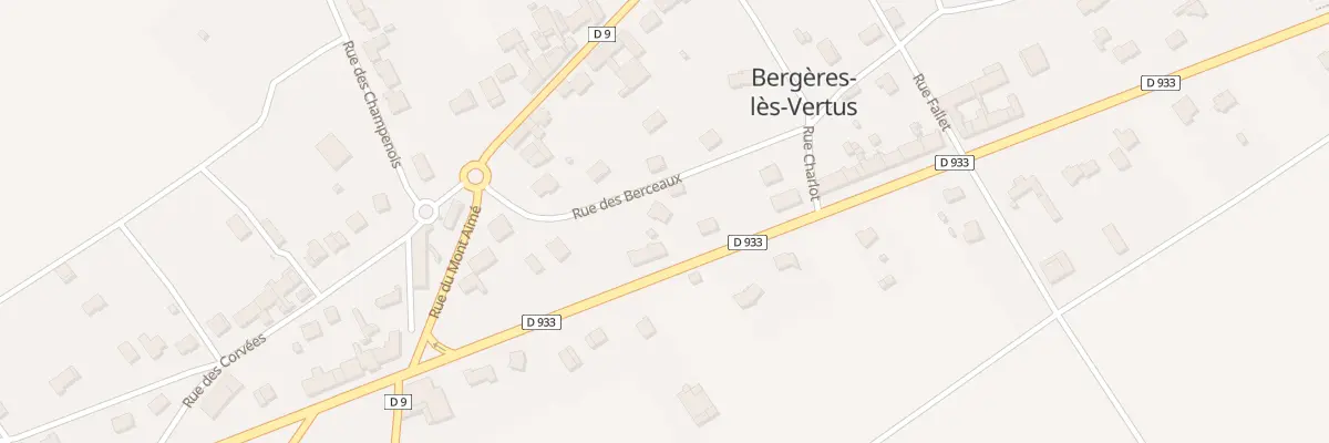 Plan du 48 Rue des Berceaux à Bergères-lès-Vertus