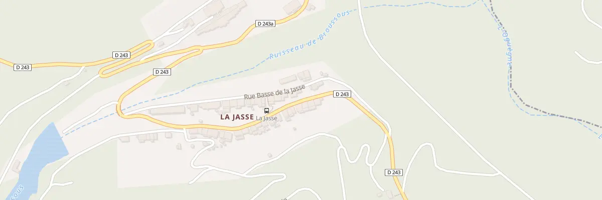 Plan du 28B Rue Basse de la Jasse à Chamborigaud