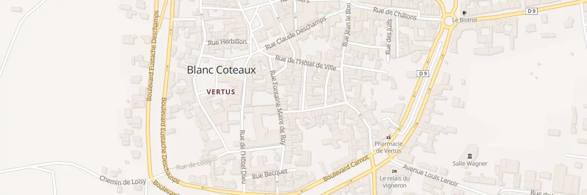 Plan du 12 Rue Cour Coger à Blancs-Coteaux