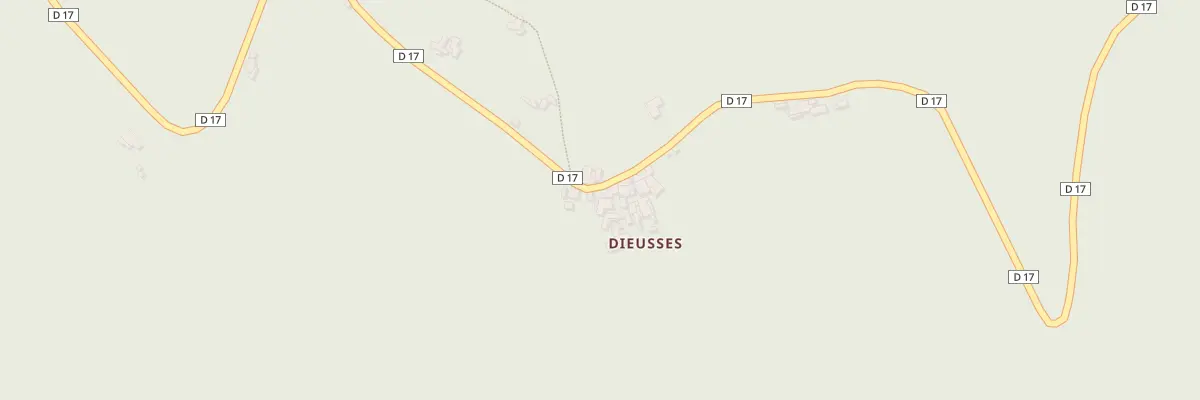 Plan du 5130 Le Quartier de Dieusse à Sénéchas