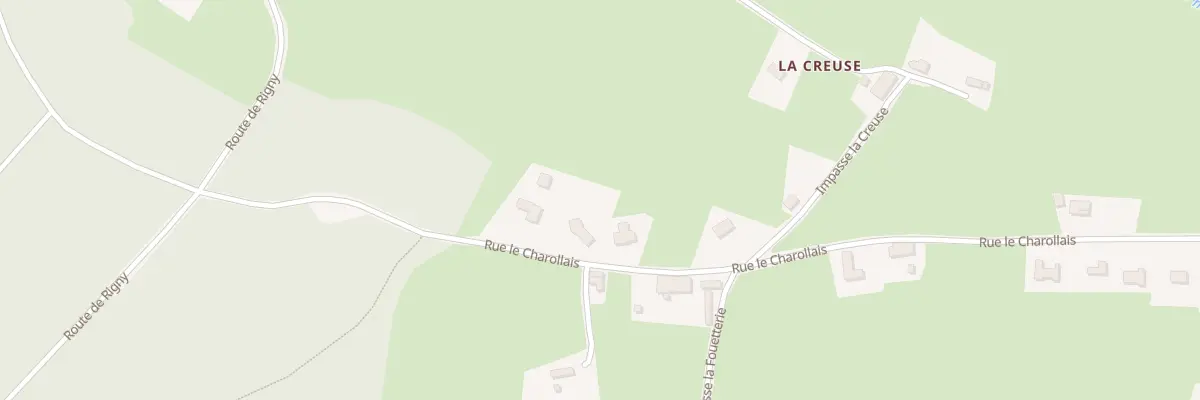 Plan du 5175 Les Charollais à Curdin