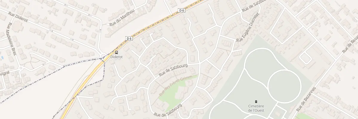 Plan du 89 Rue de Salzbourg à Reims