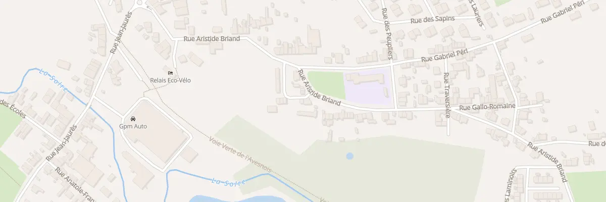 Plan du 24 Rue Aristide Briand à Ferrière-la-Grande