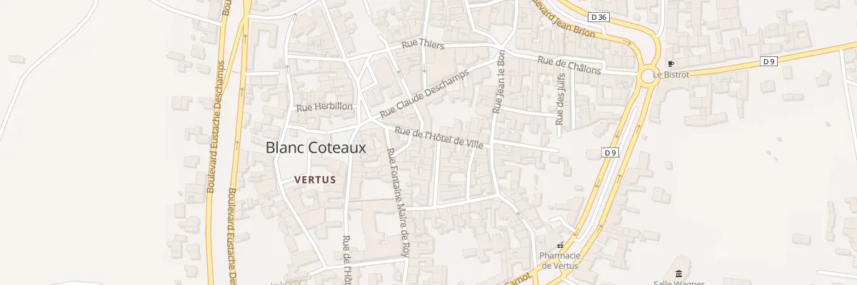 Plan du 2 Rue Cour Coger à Blancs-Coteaux