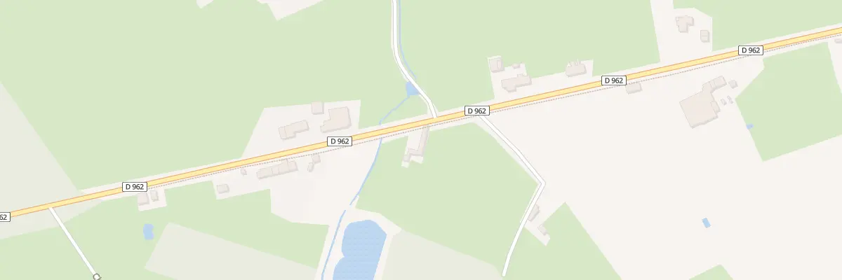 Plan du 72 N Rte Nationale à Beugnies