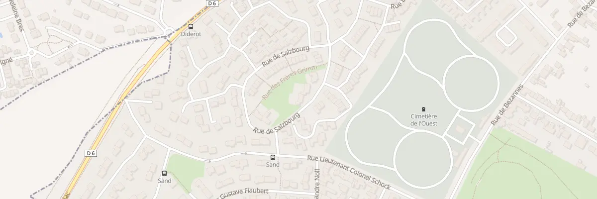 Plan du 16 Rue de Salzbourg à Reims