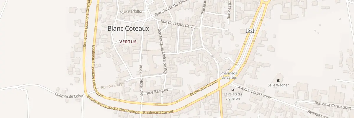 Plan du 6 Rue Jeanne d’Arc à Blancs-Coteaux