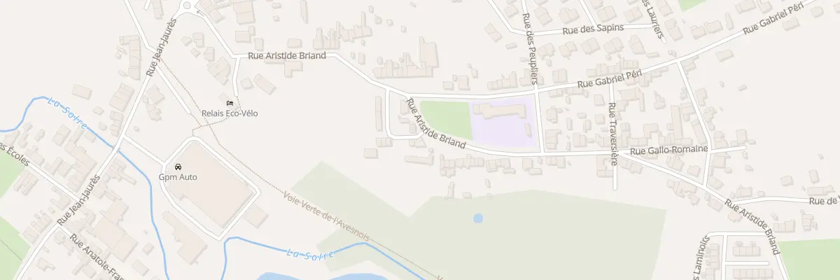 Plan du 26 Rue Aristide Briand à Ferrière-la-Grande