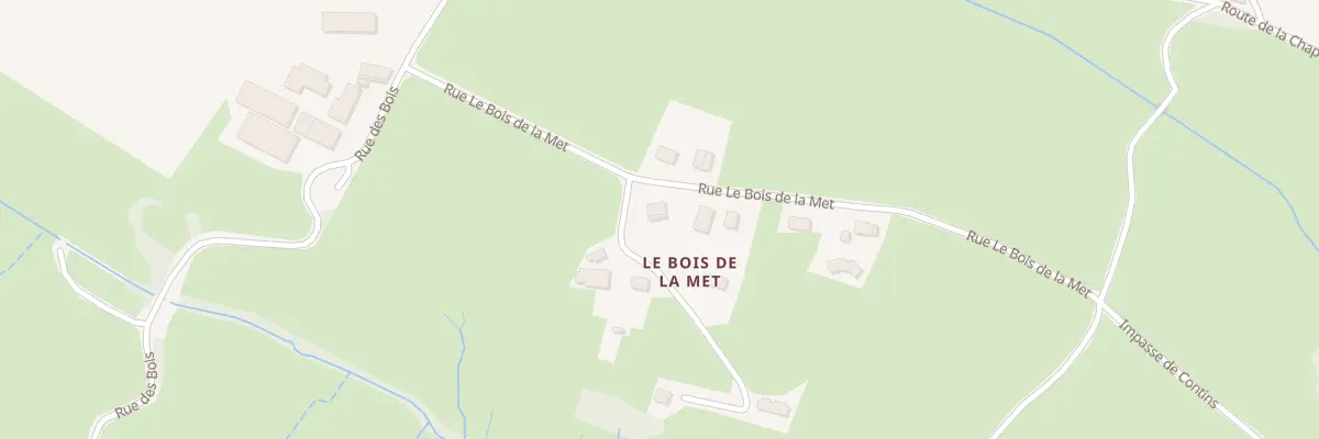 Plan du 5137 Bois de la Met à Curdin