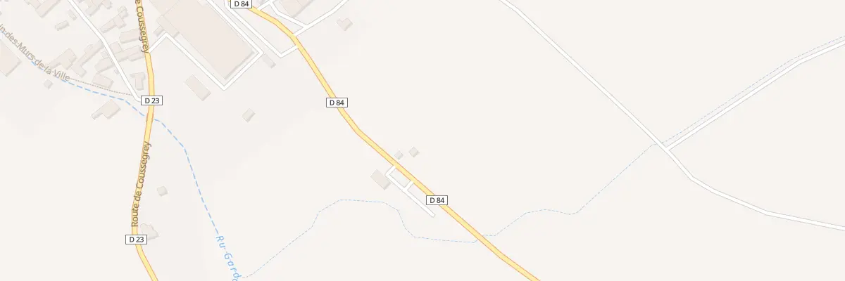 Plan du 13 Rte de Prusy à Bernon