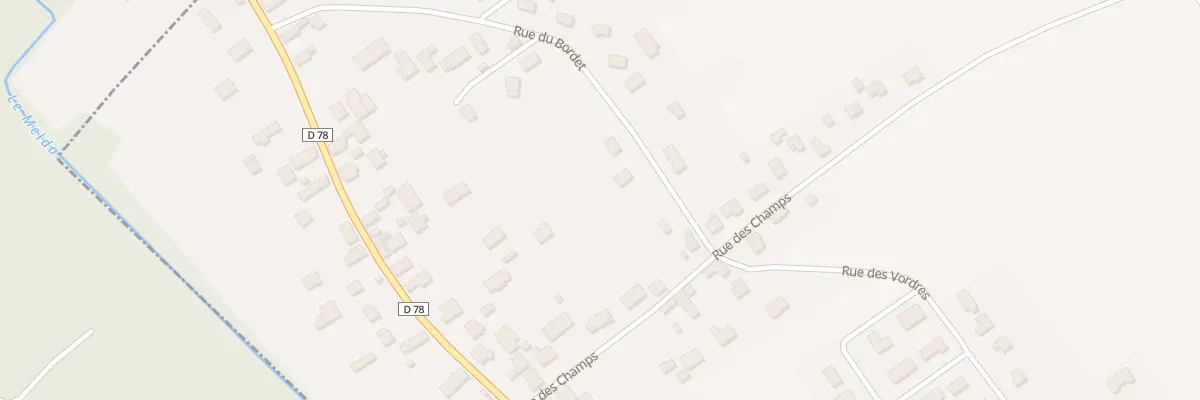 Plan du 5 Rue du Bordet à Mergey