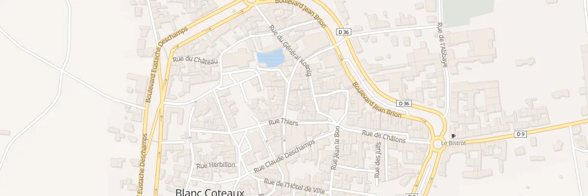 Plan du 8 Rue Gambetta à Blancs-Coteaux