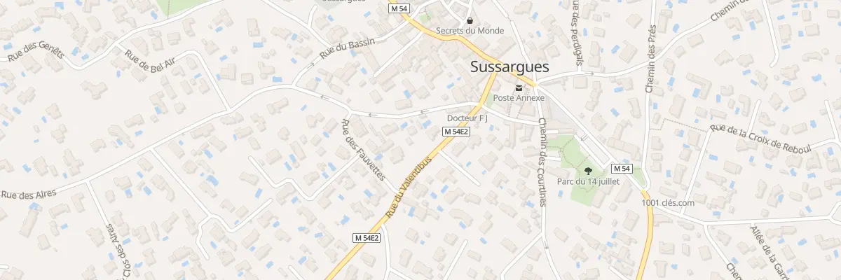 Plan du 16 Rue du Valentibus à Sussargues