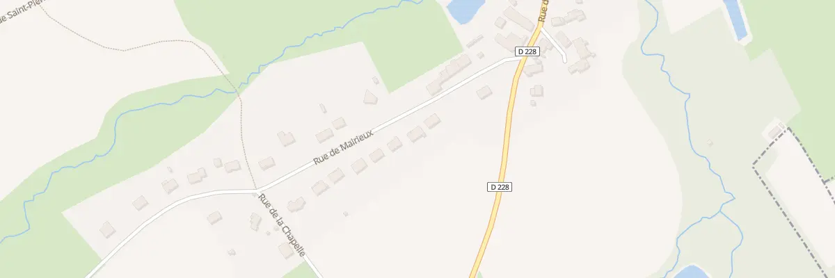 Plan du 9 Rue de Mairieux à Bersillies