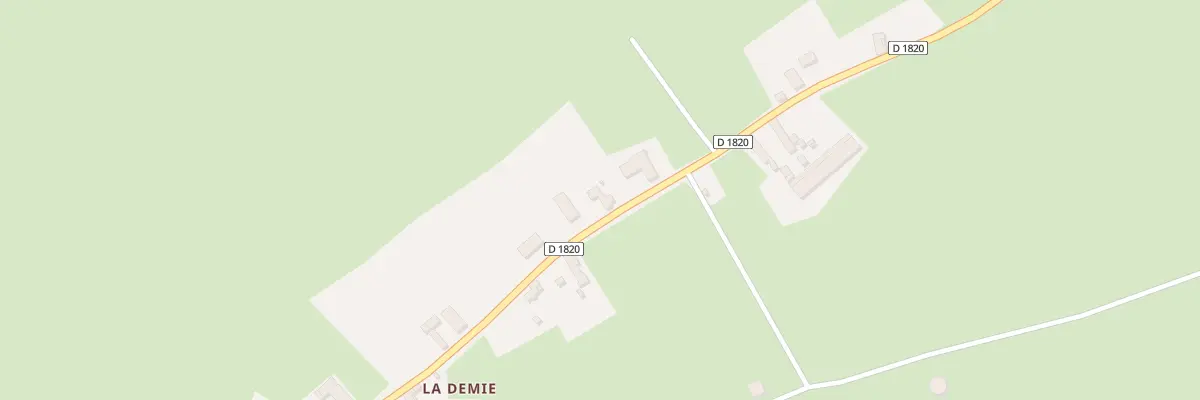 Plan du 8 Ham de la Demie Lieue à Ohis