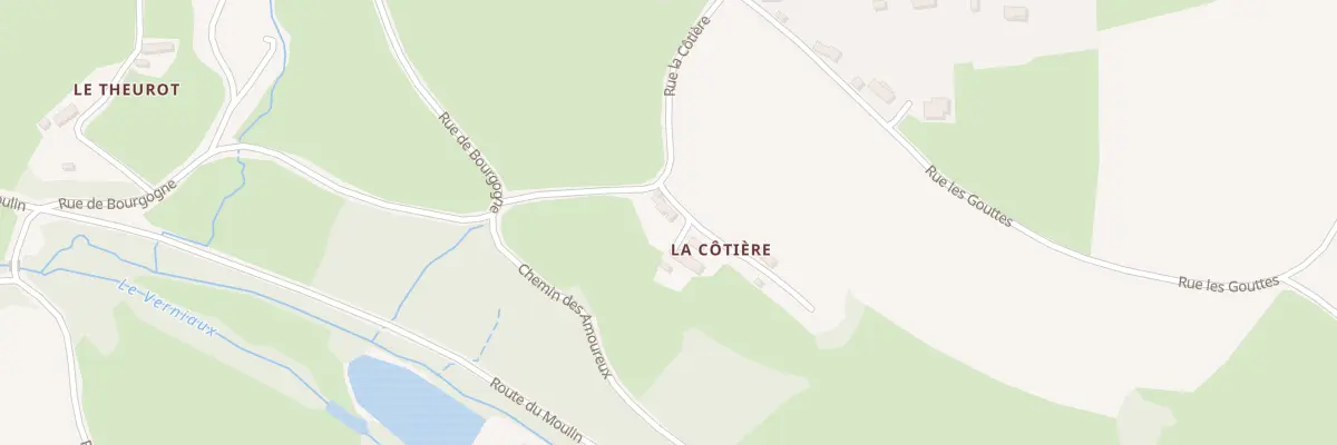 Plan du 5042 La Cotiere à Curdin