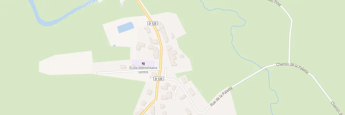 Plan du 25 Rue de la Mairie à Sémeries