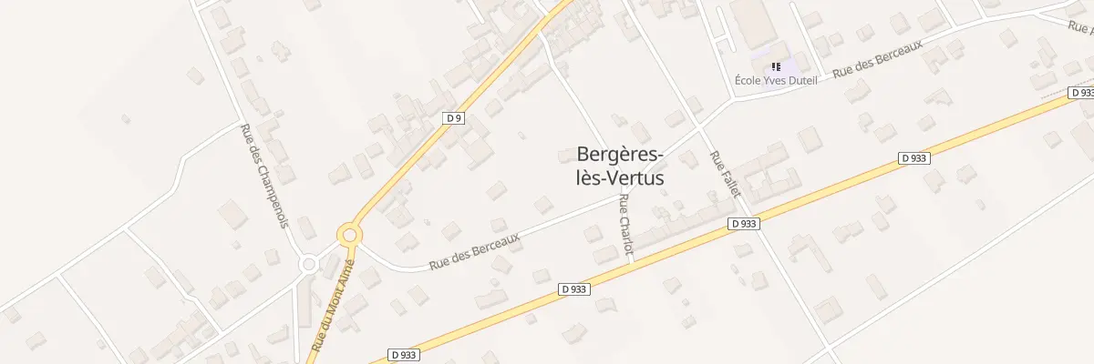 Plan du 37B Rue des Berceaux à Bergères-lès-Vertus