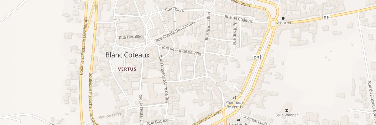 Plan du 5 Rue Cour Coger à Blancs-Coteaux