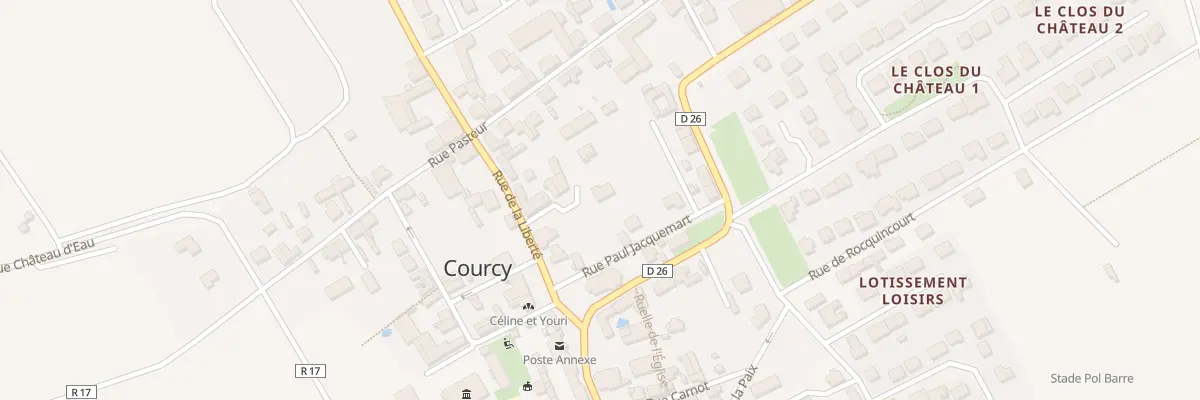 Plan du 2 Rle des Détours à Courcy