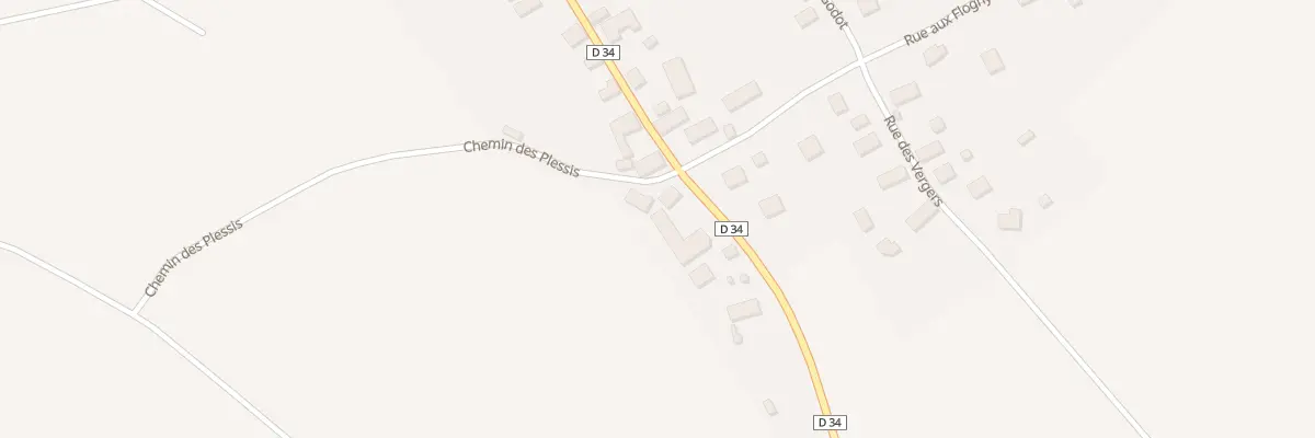 Plan du 20 Rue Principale à Javernant