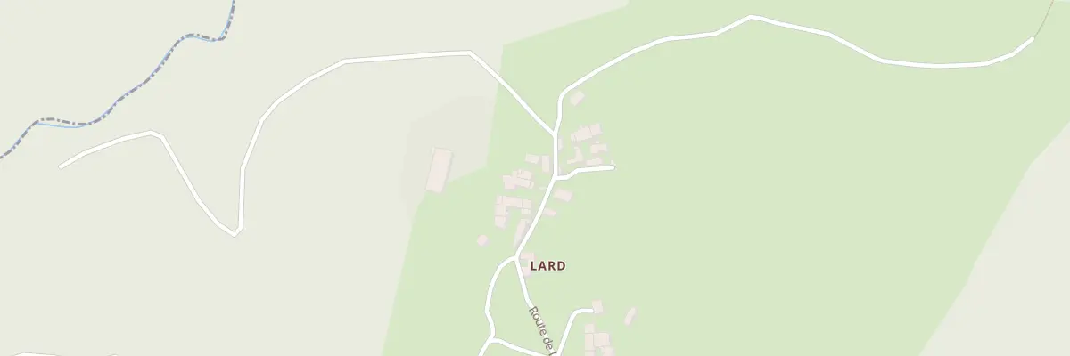 Plan du 413 Rte de Lard à Pralong