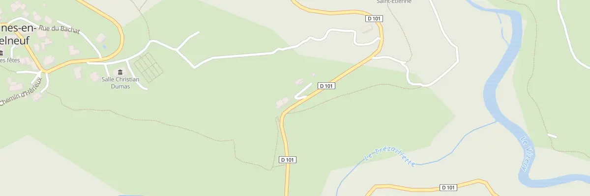 Plan du 3957 Rte d’Essertines à Essertines-en-Châtelneuf