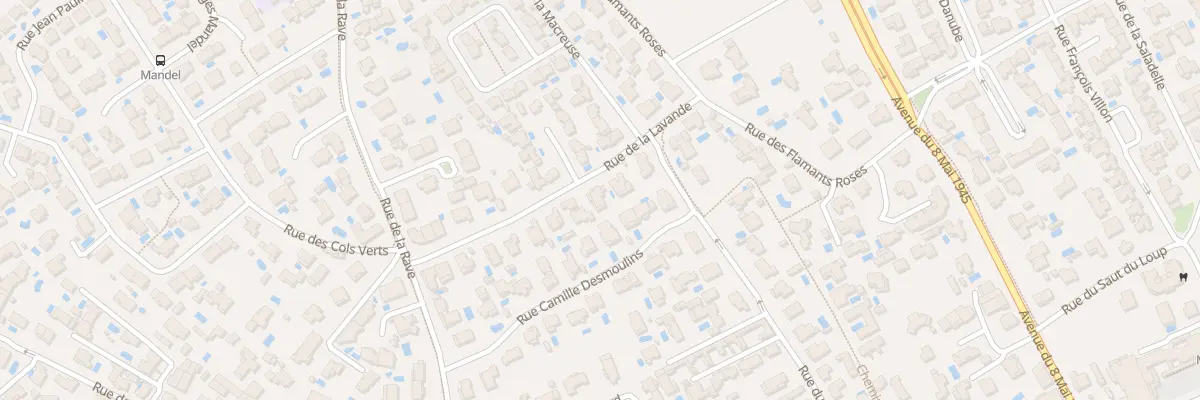 Plan du 119 Rue de la Lavande à Mauguio