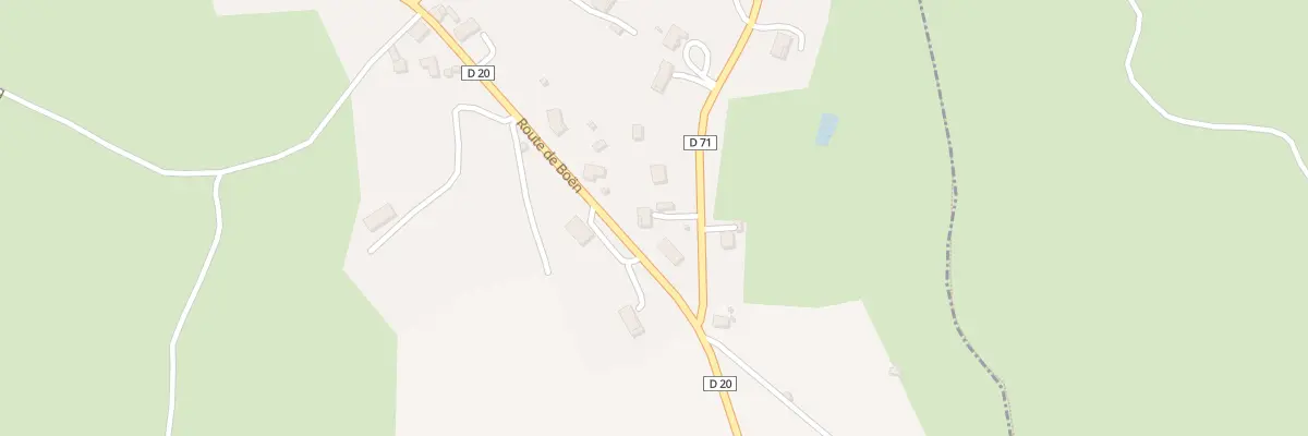 Plan du 2141 Rte de Boën à Saint-Sixte