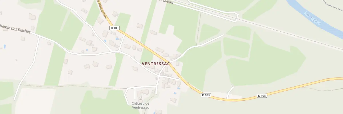 Plan du 160 Rte de Retournac à Chamalières-sur-Loire
