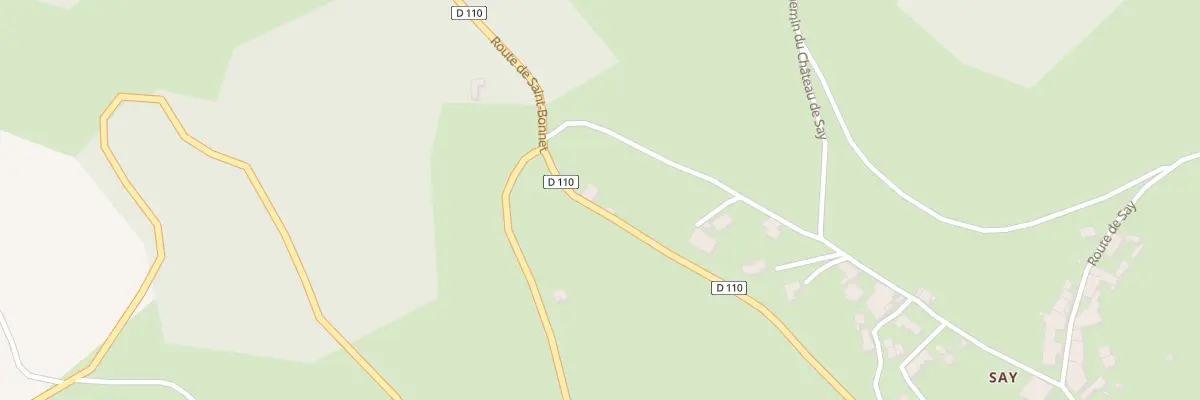 Plan du 5179 Say à Marcilly-le-Châtel