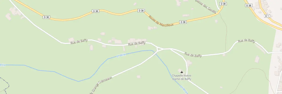 Plan du 523 Rue de Baffy à Saint-Germain-Laval