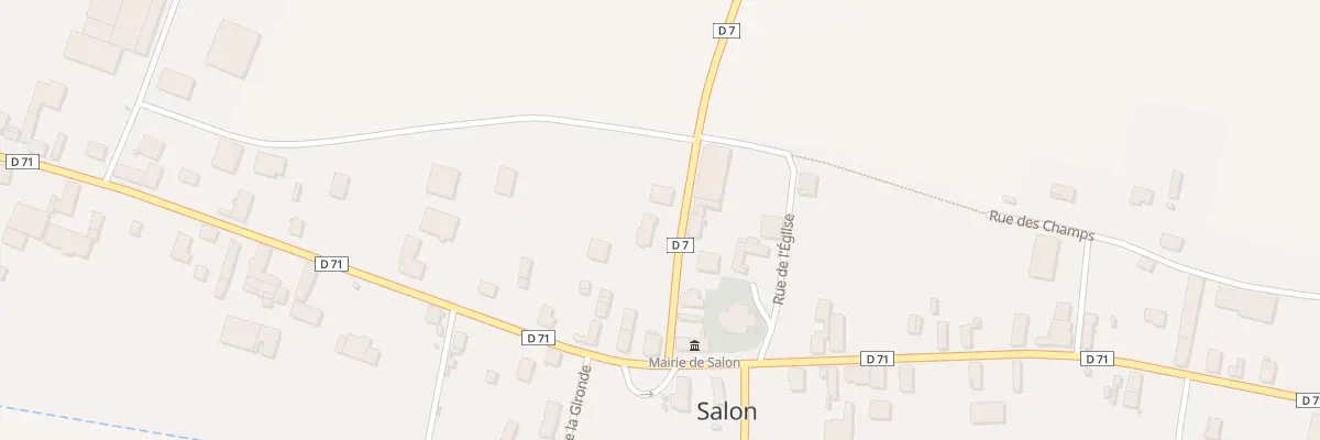 Plan du 3 Rte de Fère-champenoise à Salon