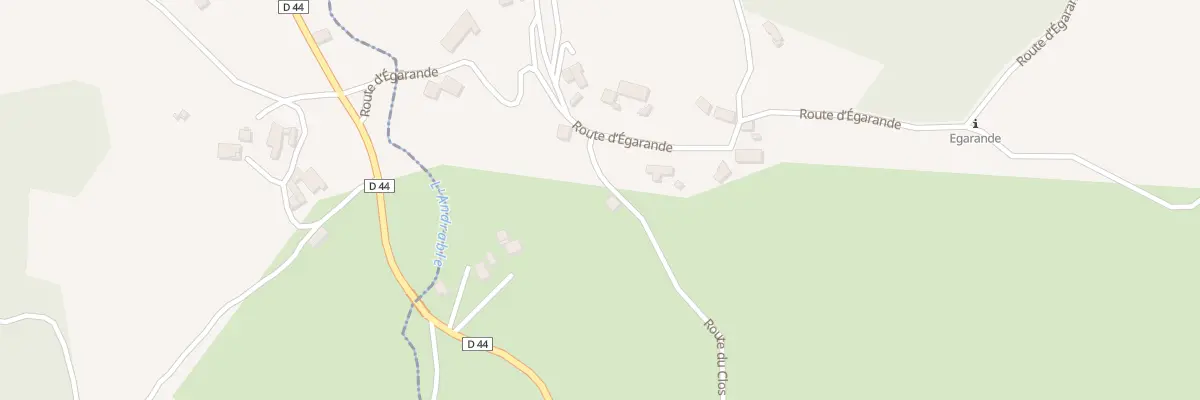 Plan du 6200 Egarande à Estivareilles