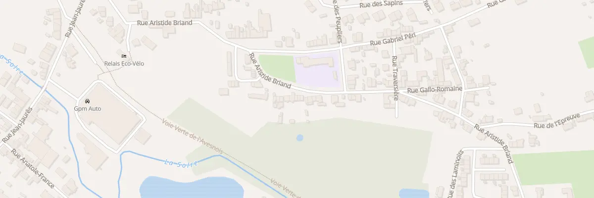Plan du 44 Rue Aristide Briand à Ferrière-la-Grande