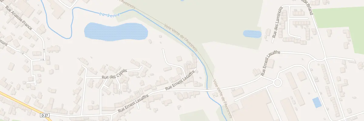 Plan du 51 Rue E Lesaffre à Ferrière-la-Grande