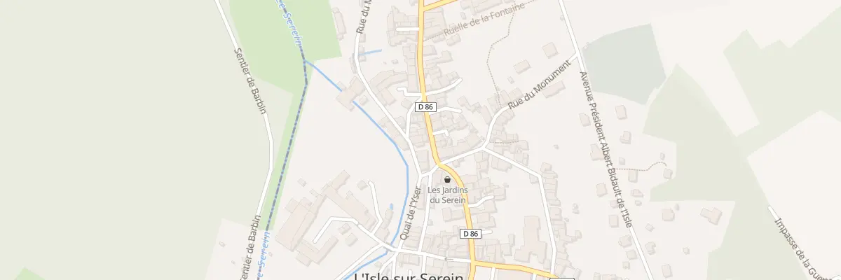 Plan du 3 Rue Jean de Châlon à L’Isle-sur-Serein