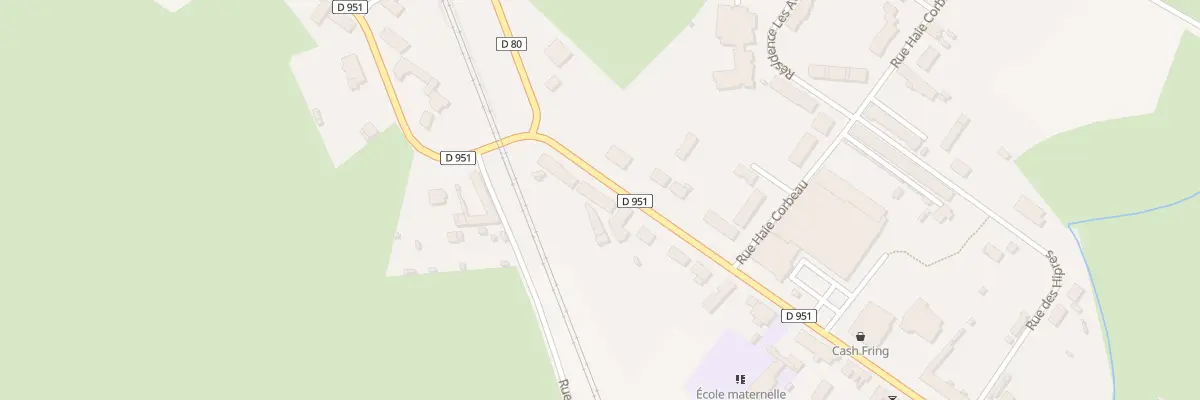 Plan du 12 Rue Sadi Carnot à Sains-du-Nord