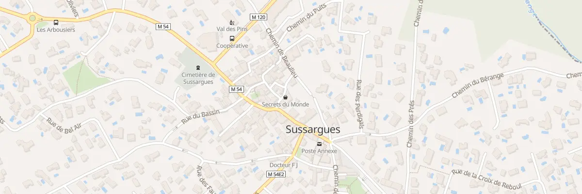 Plan du 8 Rue des Devalades à Sussargues