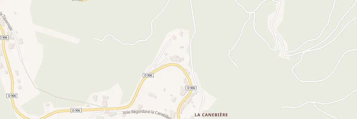 Plan du 61 Ham la Canebière à La Vernarède