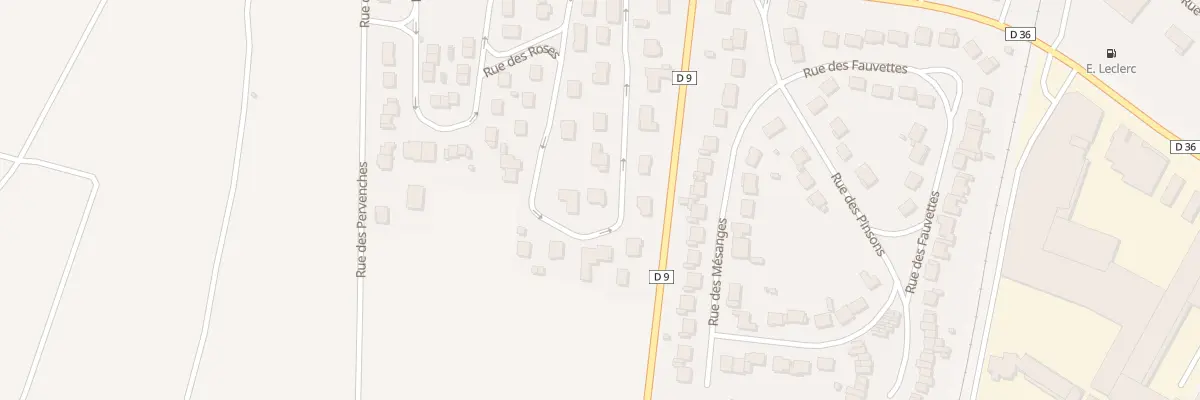 Plan du 12 Rue des Lys à Blancs-Coteaux