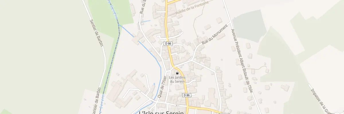 Plan du 6 Rue Jean de Châlon à L’Isle-sur-Serein