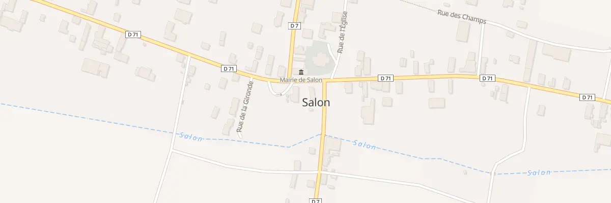 Plan du 1 Rue de Sézanne à Salon
