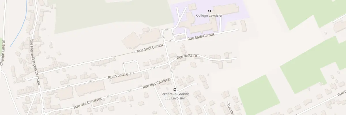 Plan du 49 Rue Voltaire à Ferrière-la-Grande