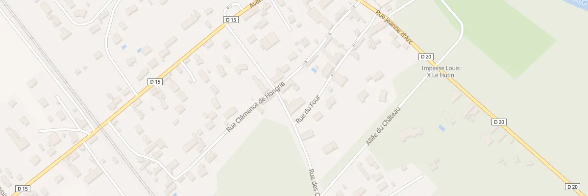 Plan du 5 Rue des Cortins à Saint-Lyé